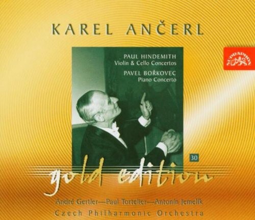 

CD диск Hindemith / Borkovec / Ancerl / Czech Po: Ancerl Gold Edition 30