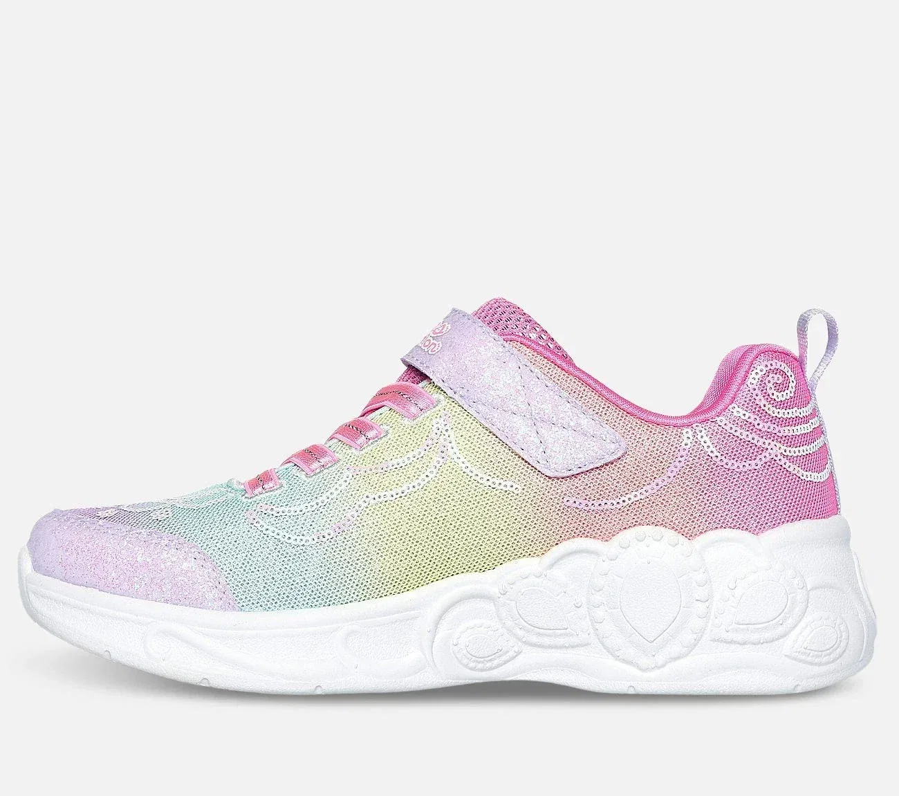 Детские кроссовки Skechers Princess Wishes 302686LMLT, разноцветные, HTAT298 — фото 3