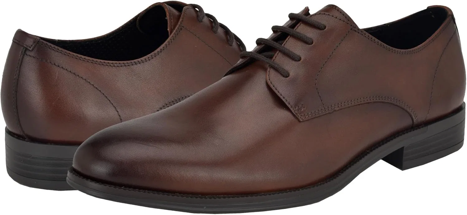 Лоферы из кожи, Calvin Klein, Medium Brown Leather 211 — фото 2