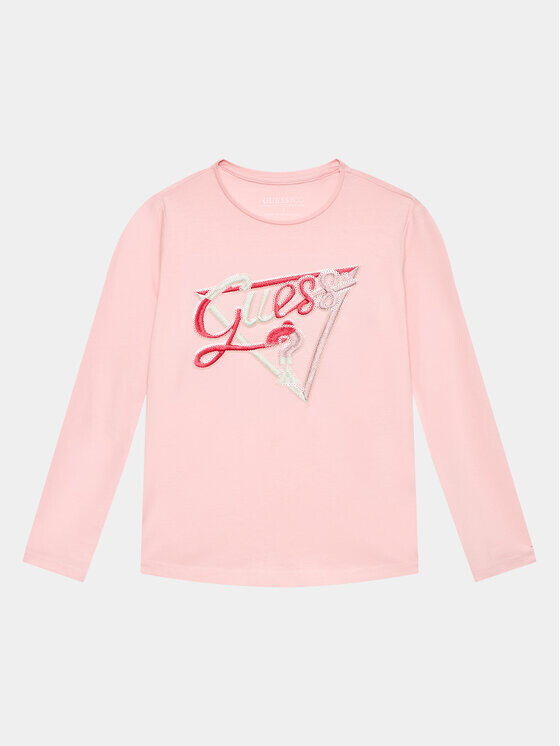

Блуза стандартного кроя Guess, розовый