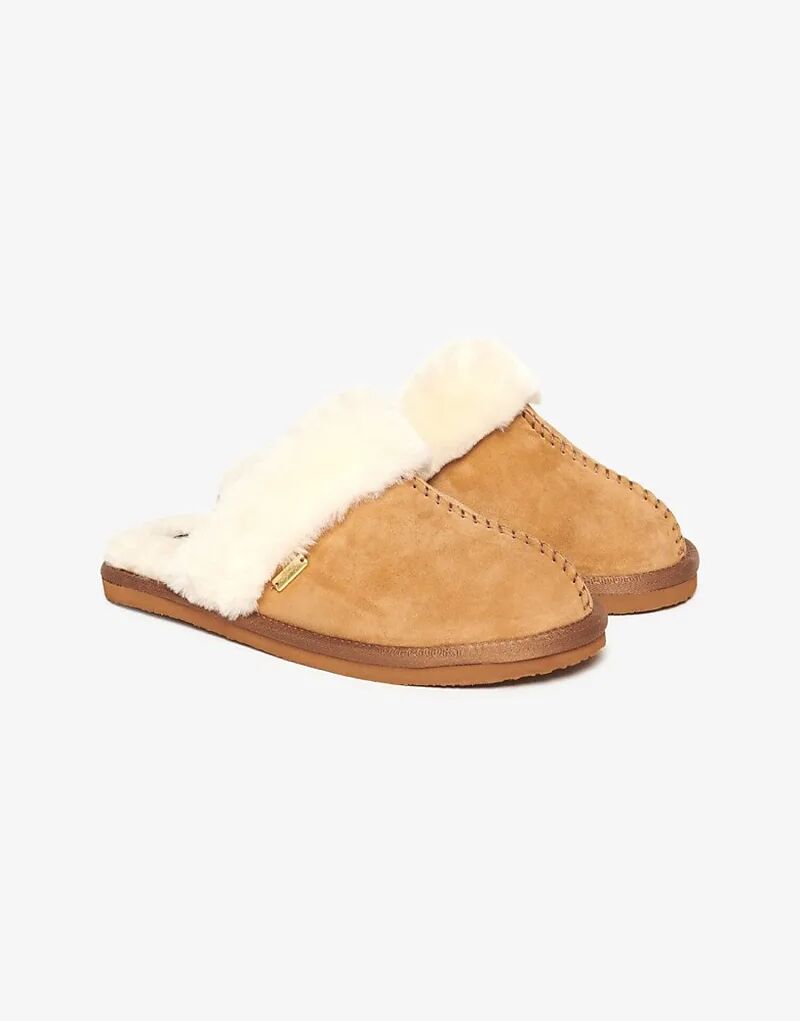 Туфли-мюли Superdry Suede светло-коричневого цвета