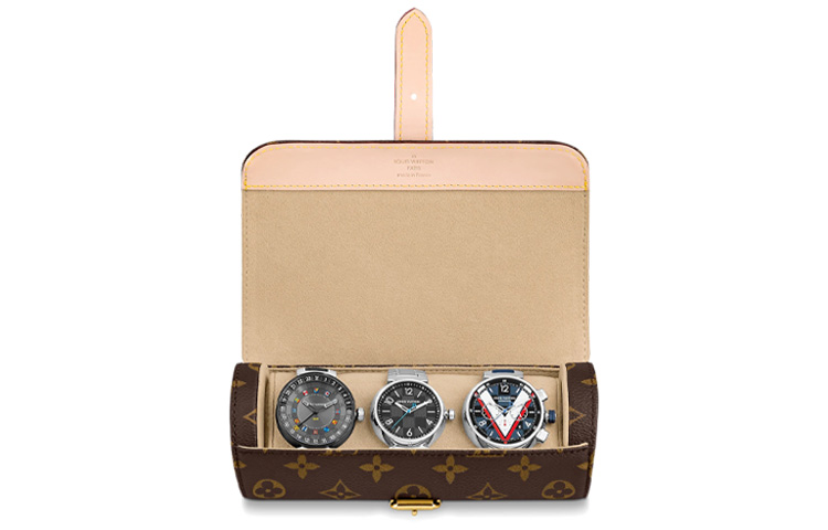 LOUIS VUITTON Сумка-кошелек из монорамного холста в коричневом цвете — фото 4