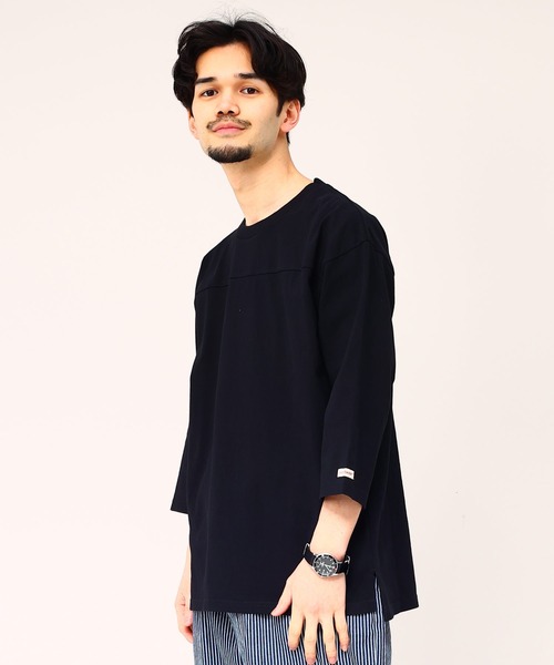 

SAKAZEN Футболка для американского футбола, рукав 3/4, плотная ткань, Goodwear, черный