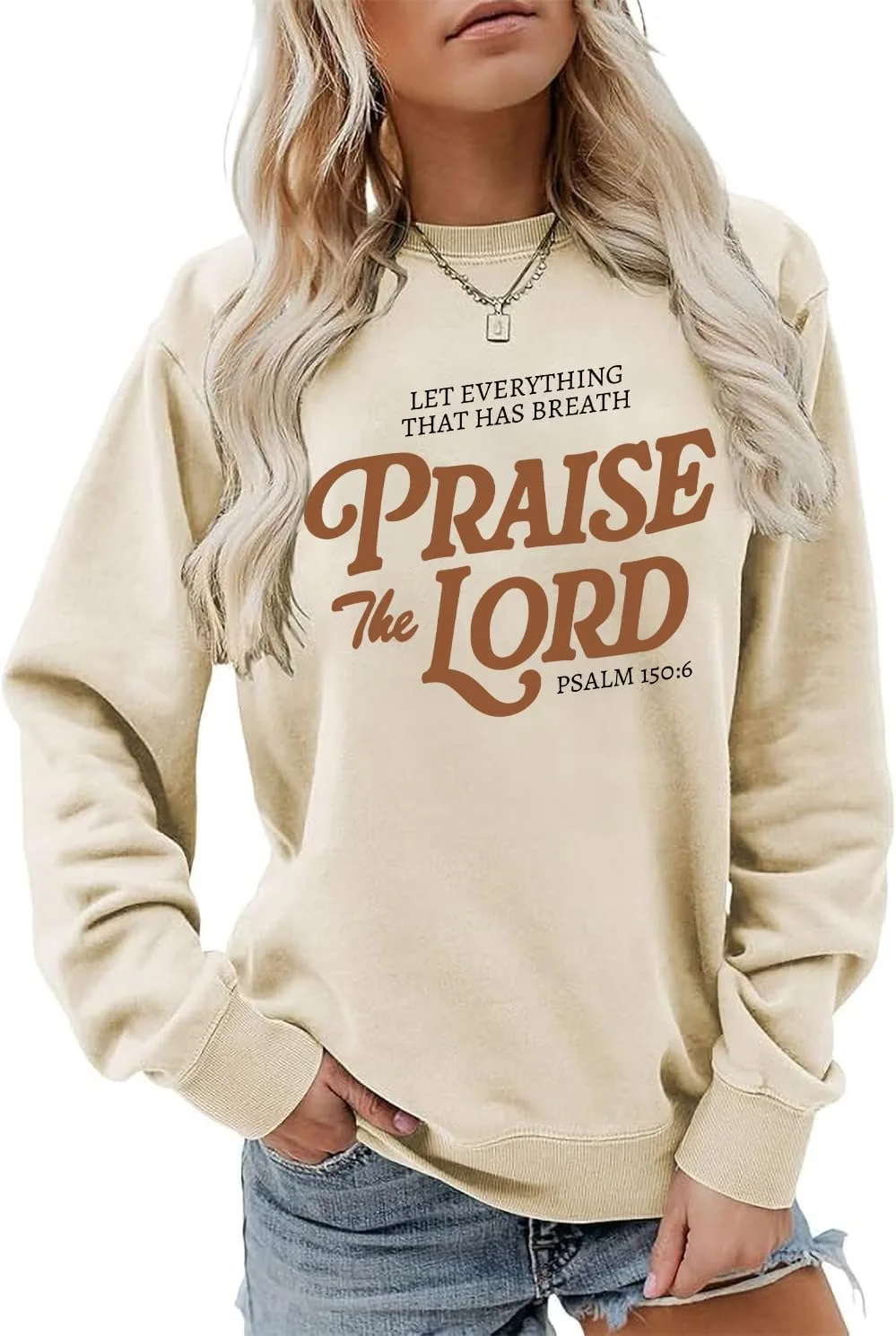 

Толстовка с капюшоном Let Everything That Has Breath Praise The Lord