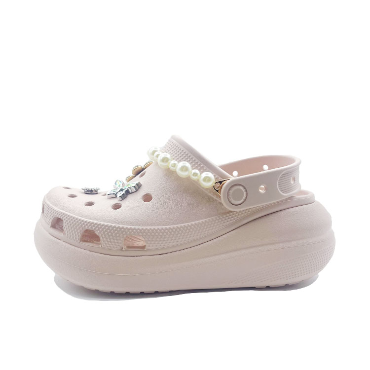 Crocs Сабо «Разбиваем кокон в бабочку» унисекс розового цвета