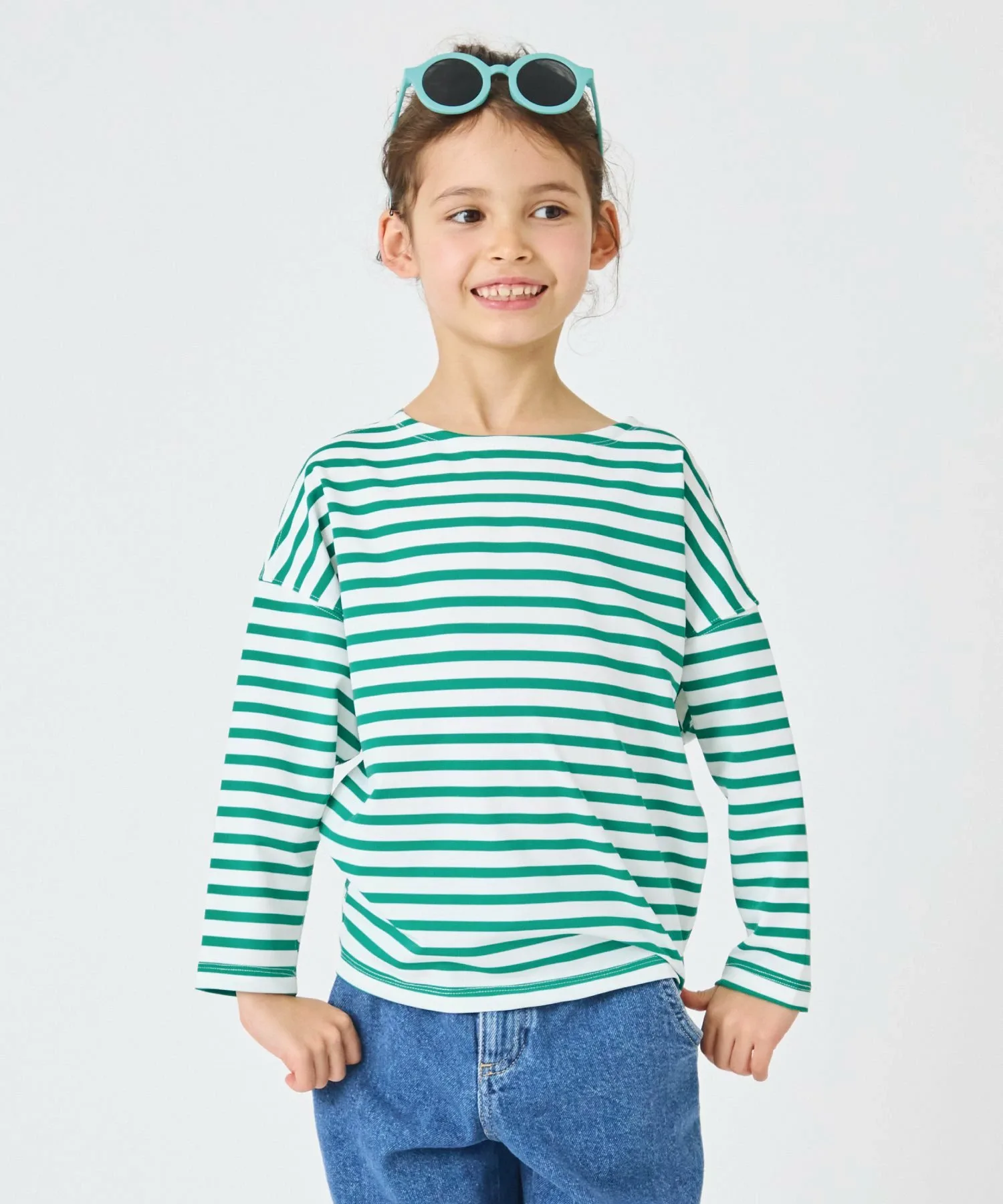 Футболка-рашгард Ever Closet, цвет White Green — фото 3