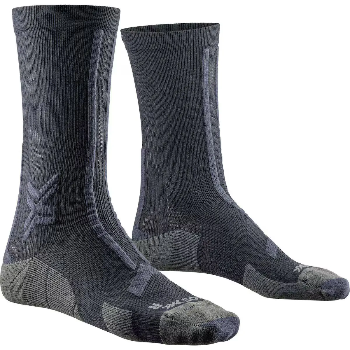 

Унисекс DISCOVER CREW X-Socks носки для бега по пересеченной местности, чёрный