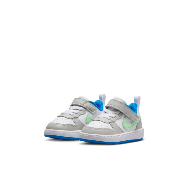 Кроссовки court borough low recraft 'light iron ore white photo blue vapor green' Nike, мультиколор — фото 3