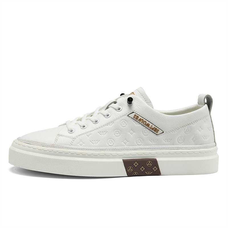 

Низкие мужские кроссовки SEPTWOLVES, White (Standard Leather Shoe Size)