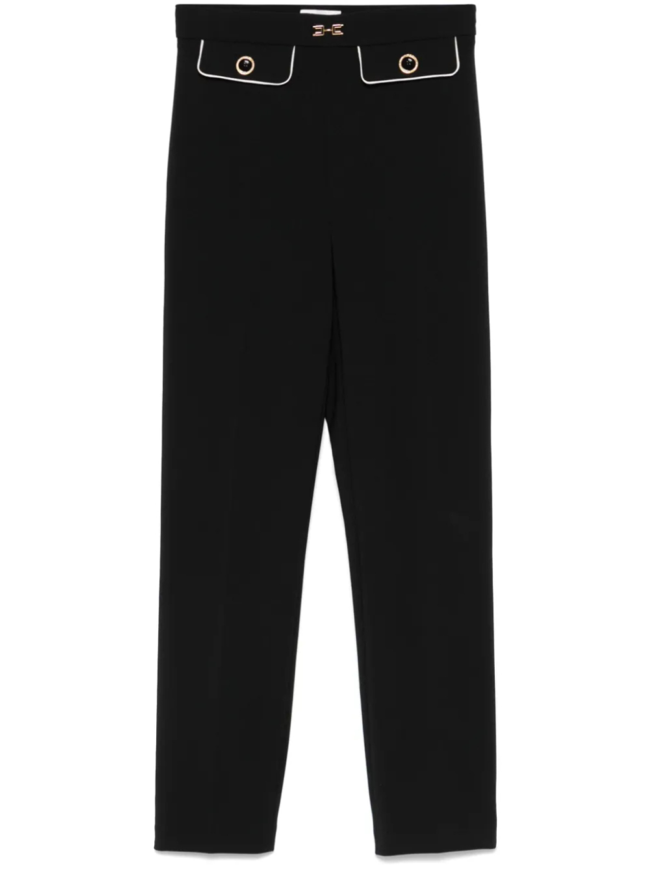 

Укороченные брюки Elisabetta Franchi, черный
