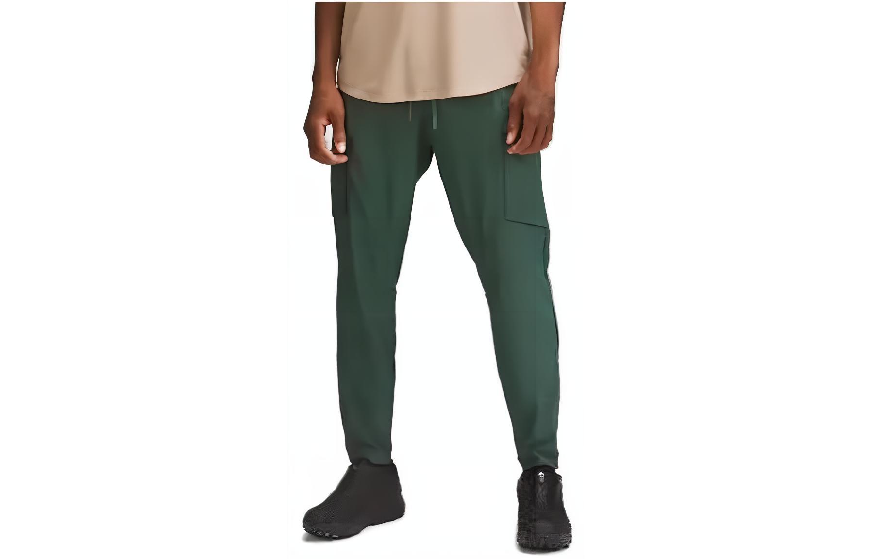 

Вязаные спортивные брюки мужские Lululemon, черный