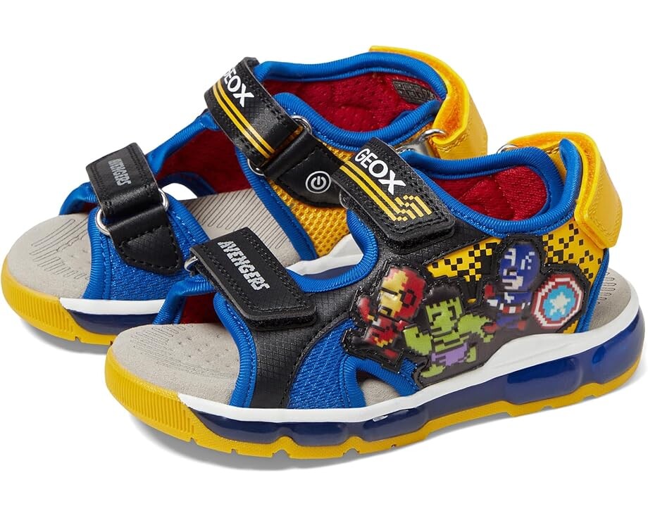 

Сандалии Geox Kids Sandal Androidbo 11, цвет Black/Royal