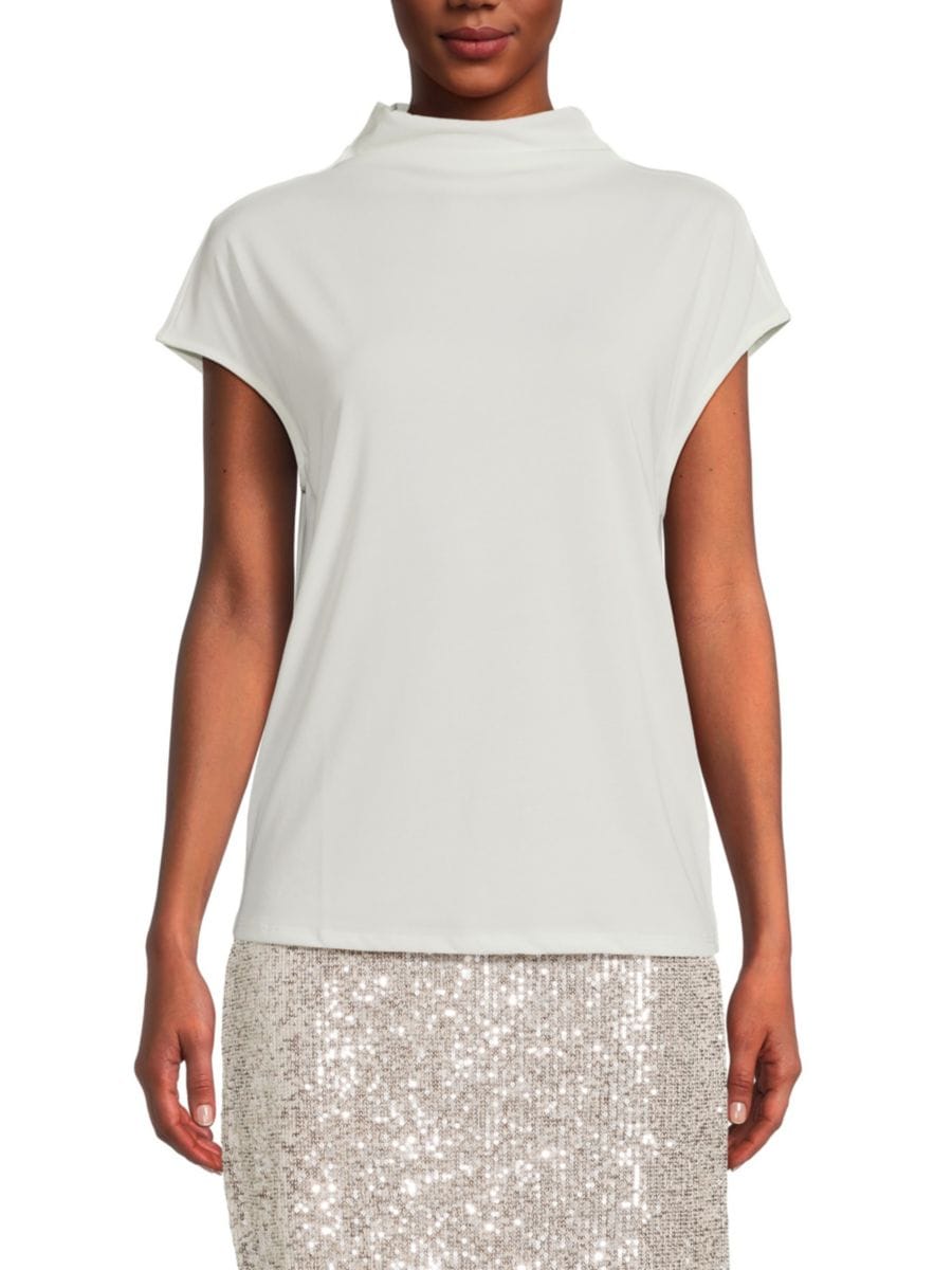 

Топ с воронкообразным вырезом gibsonlook, белый