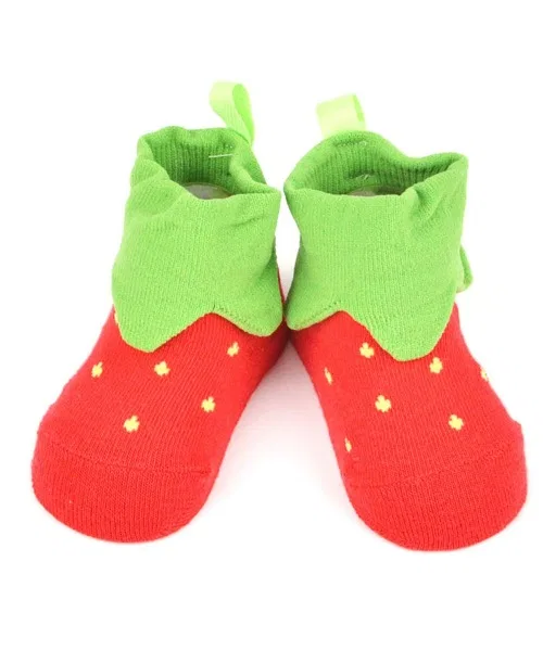 Носки детские POP-UP с объемными животными POMPKINS, XS, красные