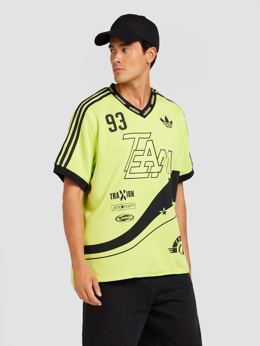 Рубашка ADIDAS ORIGINALS Adilenium Season 2 Team93, неоново-зеленый — фото 3