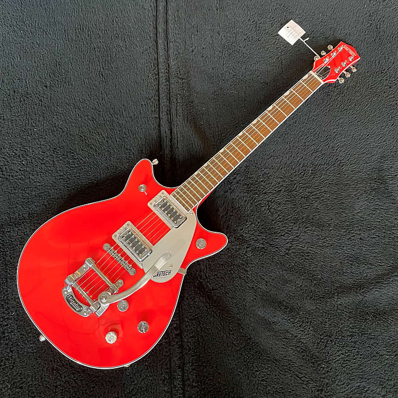 

Электрогитара Gretsch G5232T Electromatic Double Jet FT Bigsby Tahiti Red #CYG21040466 8lbs, 1oz