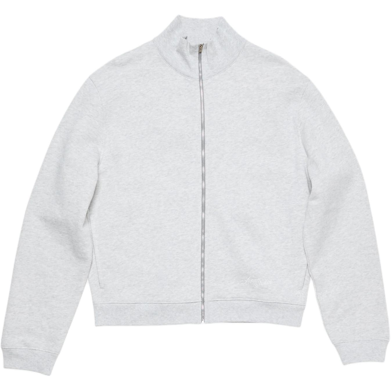 

Свитшот на молнии Acne Studios, светло серый