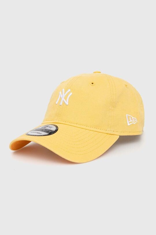 

Хлопковая бейсболка New Era, желтый