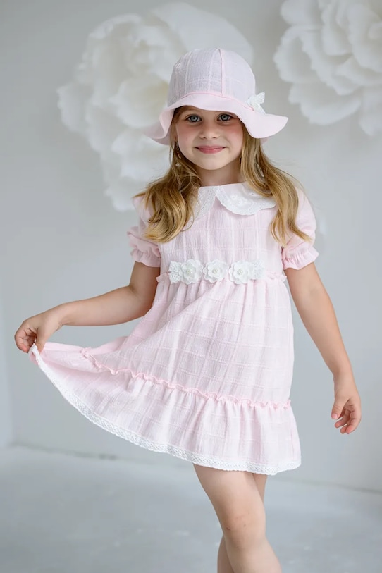 

Детская хлопковая шляпа KORDELIA Jamiks, розовый