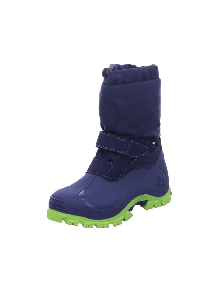 

Сапоги Lico Winterstiefeletten Werro, цвет blau/lemon