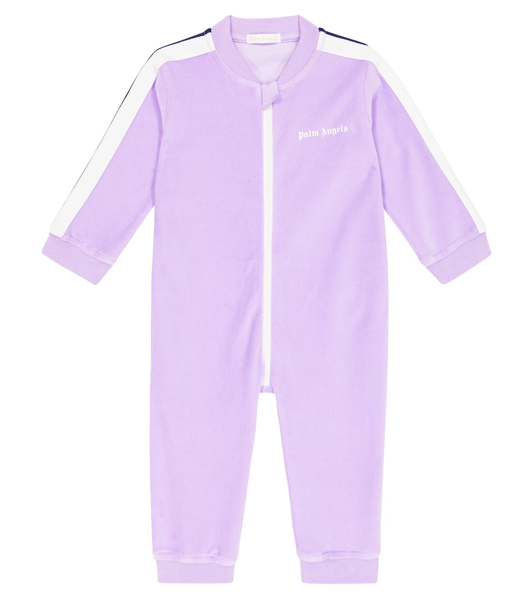 

Детский спортивный костюм с логотипом Palm Angels Kids, фиолетовый
