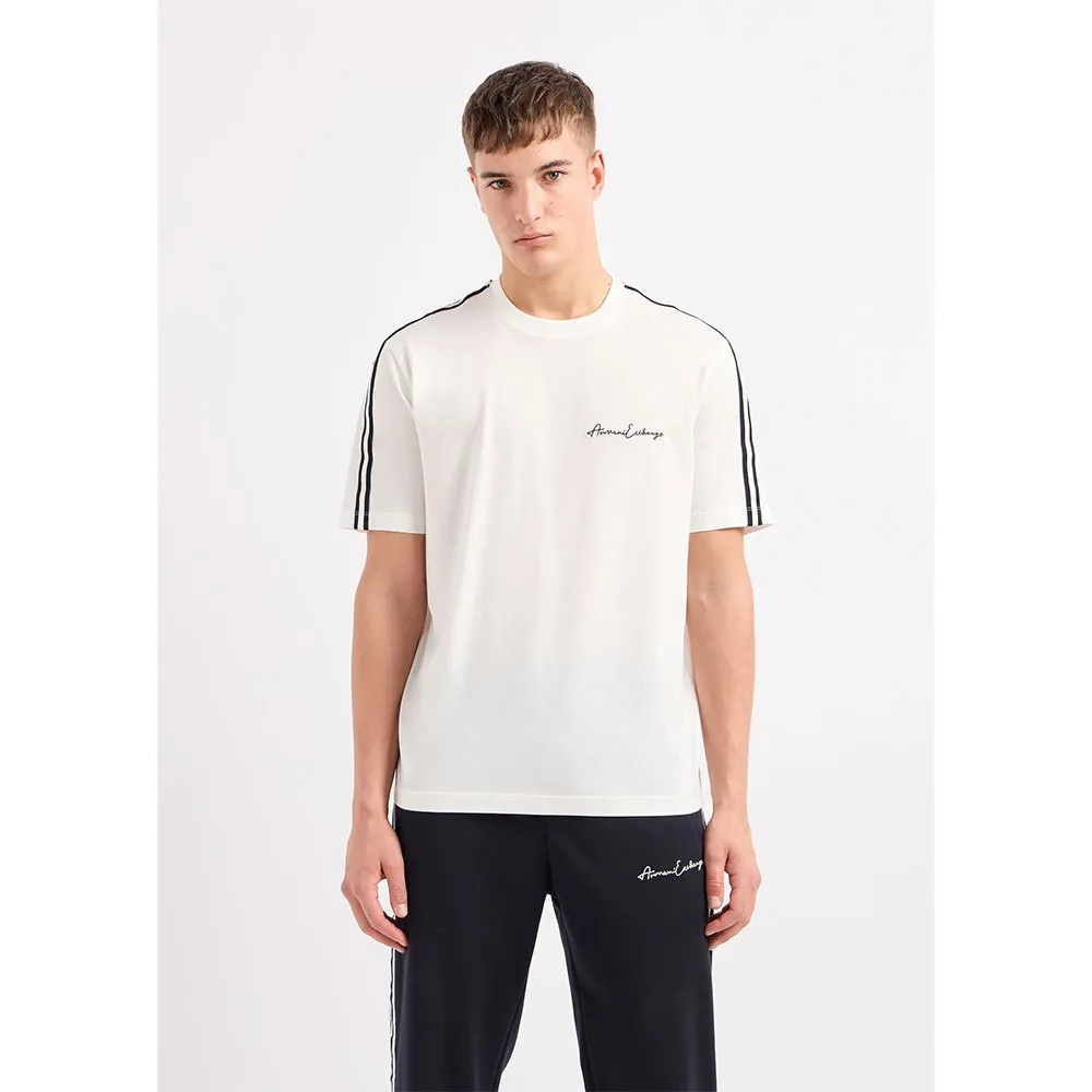 

Футболка Armani Exchange 8NZTSG_ZJ9AZ short sleeve v neck, белый
