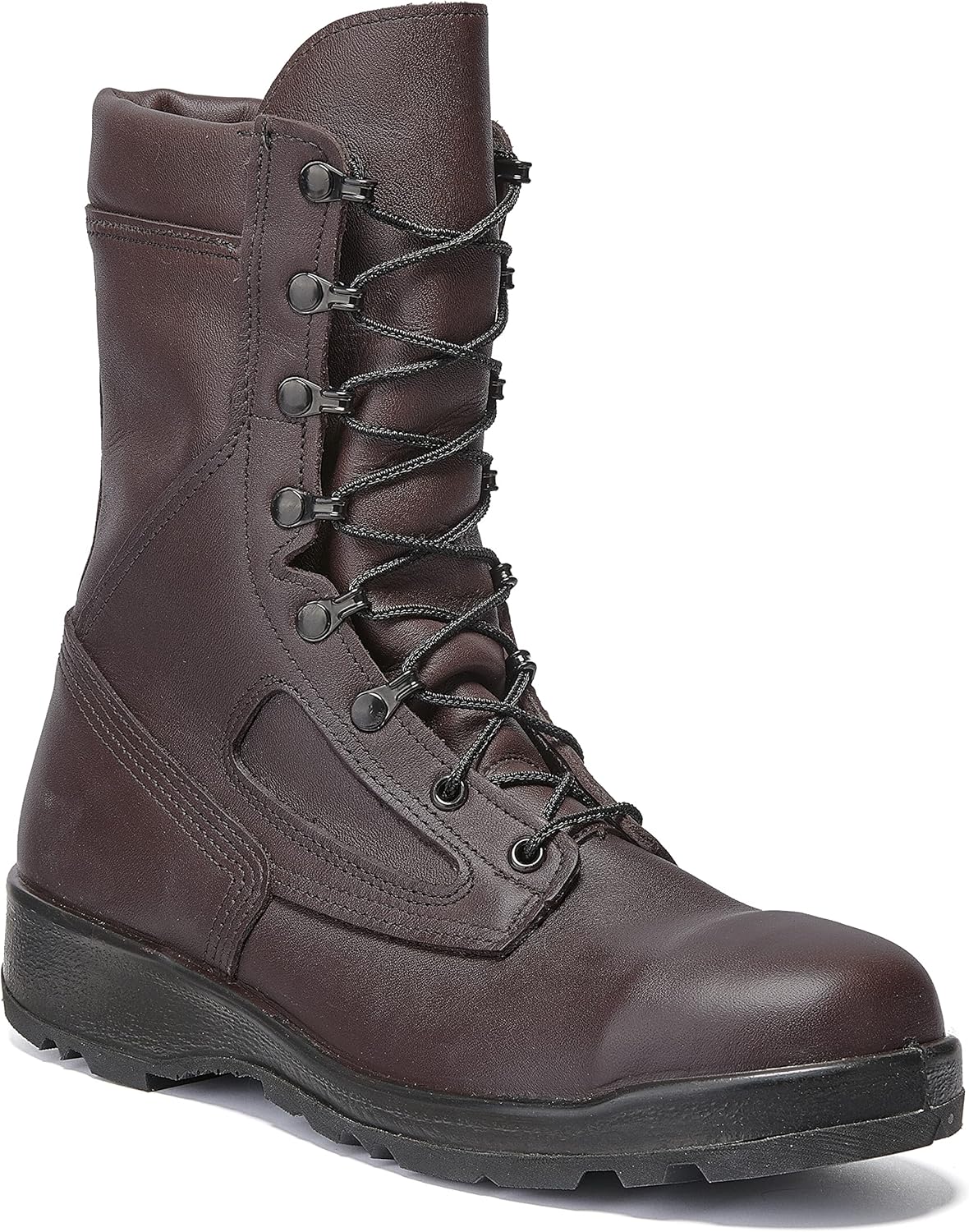 

Ботинки Belleville 339 ST с стальным носком - противоскользящие тактические ботинки - военная кожаная обувь - легкая обувь для жаркой погоды - кожа крупного рогатого скота полного переплетения - мягкая промежуточная подошва, коричневый