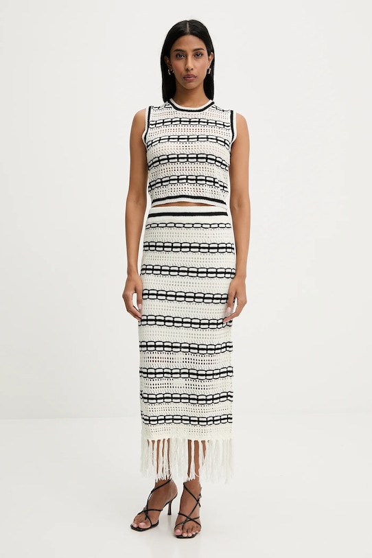 

Топ и юбка Answear.Lab, белый