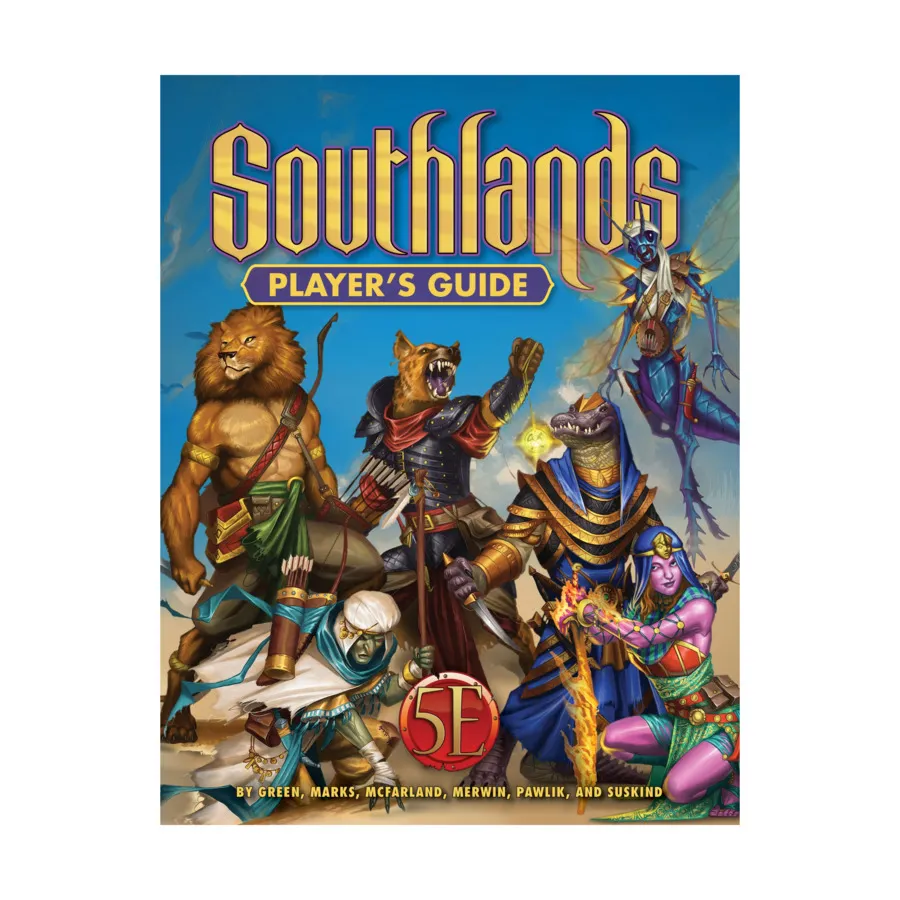 

Southlands Player's Guide, 5th Edition Dungeons & Dragons (Kobold Press), мягкая обложка