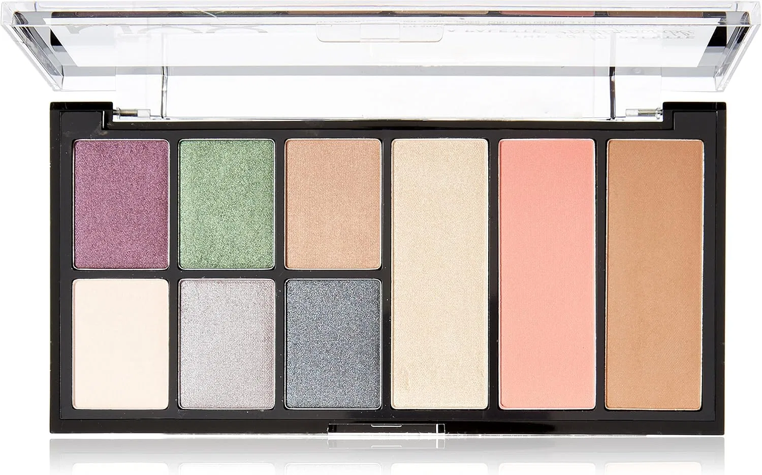 Палетка теней NYX Professional Makeup THE GO TO PALETTE BON VOYAGE — фото 2