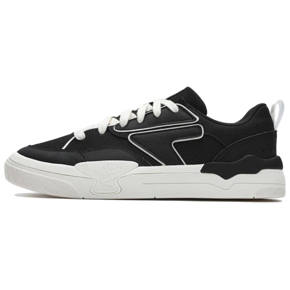 

Кроссовки FILA FUSION Nollie Skateboarding Shoes Men Low-top Black/white, черный/белый