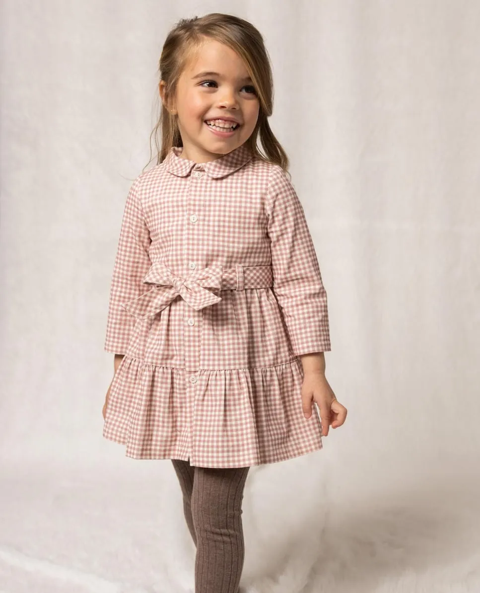 

Хлопковое детское платье Fina Ejerique, розовый