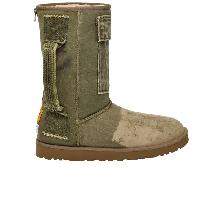 

Ботинки UGG Gallery Dept. x Classic Boot Green Canvas, зеленый