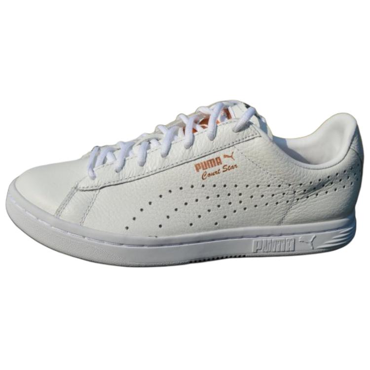 

Кроссовки Court Star из натуральной кожи для скейтбординга мужские белые PUMA, белый