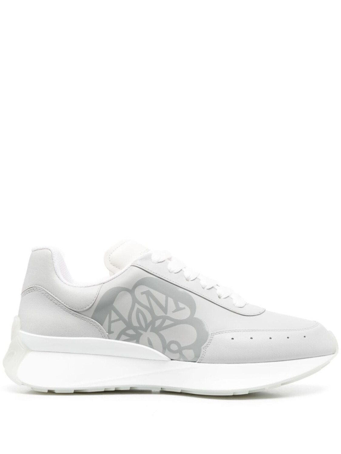 

Кроссовки Alexander McQueen Sprint Runner, светло-серый
