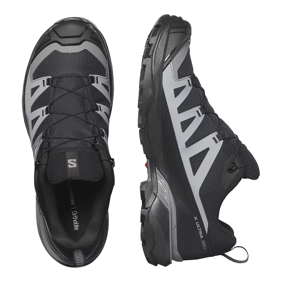 Мужские походные ботинки Salomon X Ultra 360 Gore-Tex, чёрный — фото 3