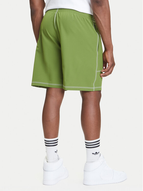 Спортивные шорты loose fit Trefoil Essentials KA8540 Adidas, зелёный — фото 3