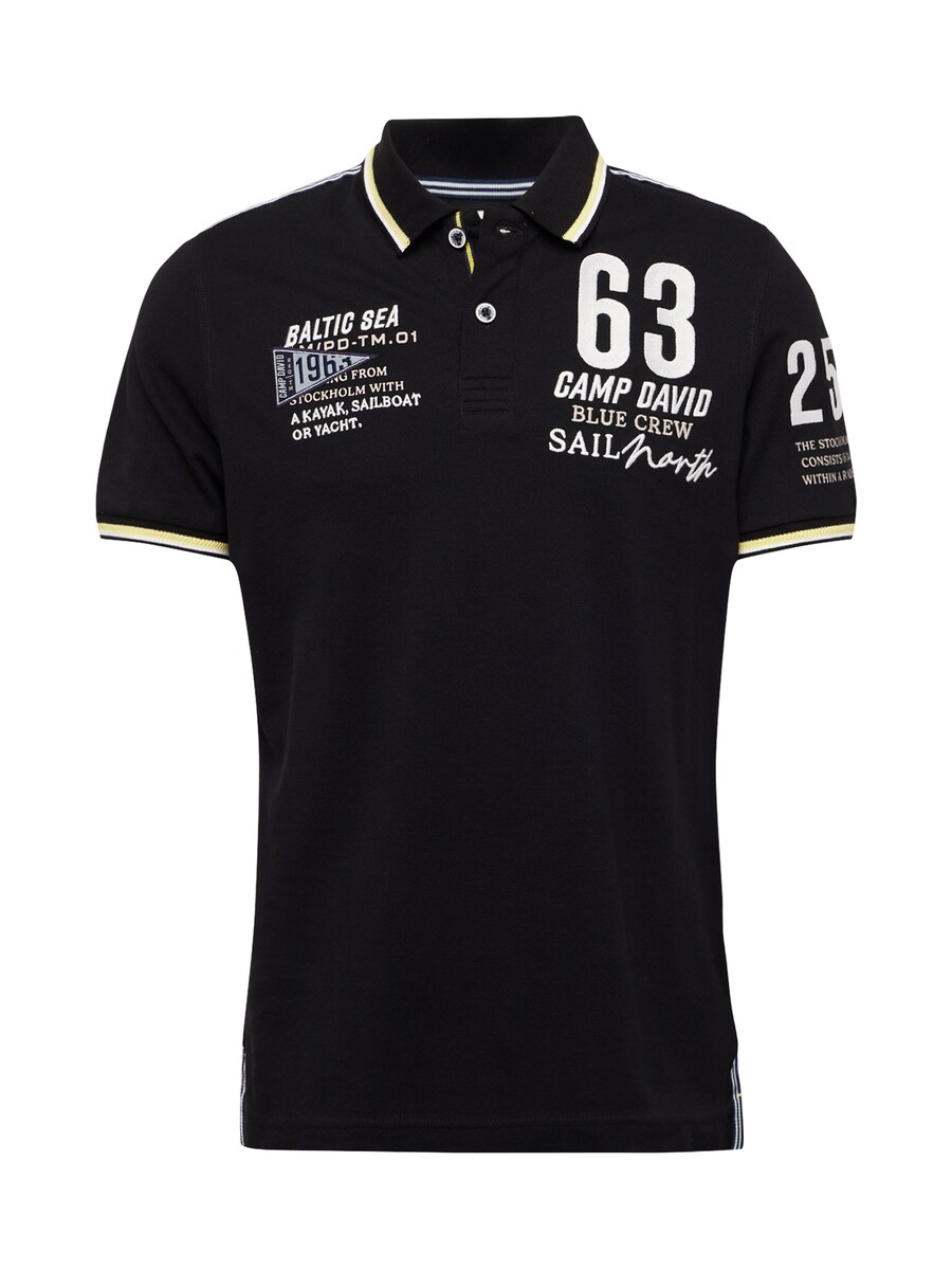 

Рубашка поло CAMP DAVID Shirt Cruise North, черный