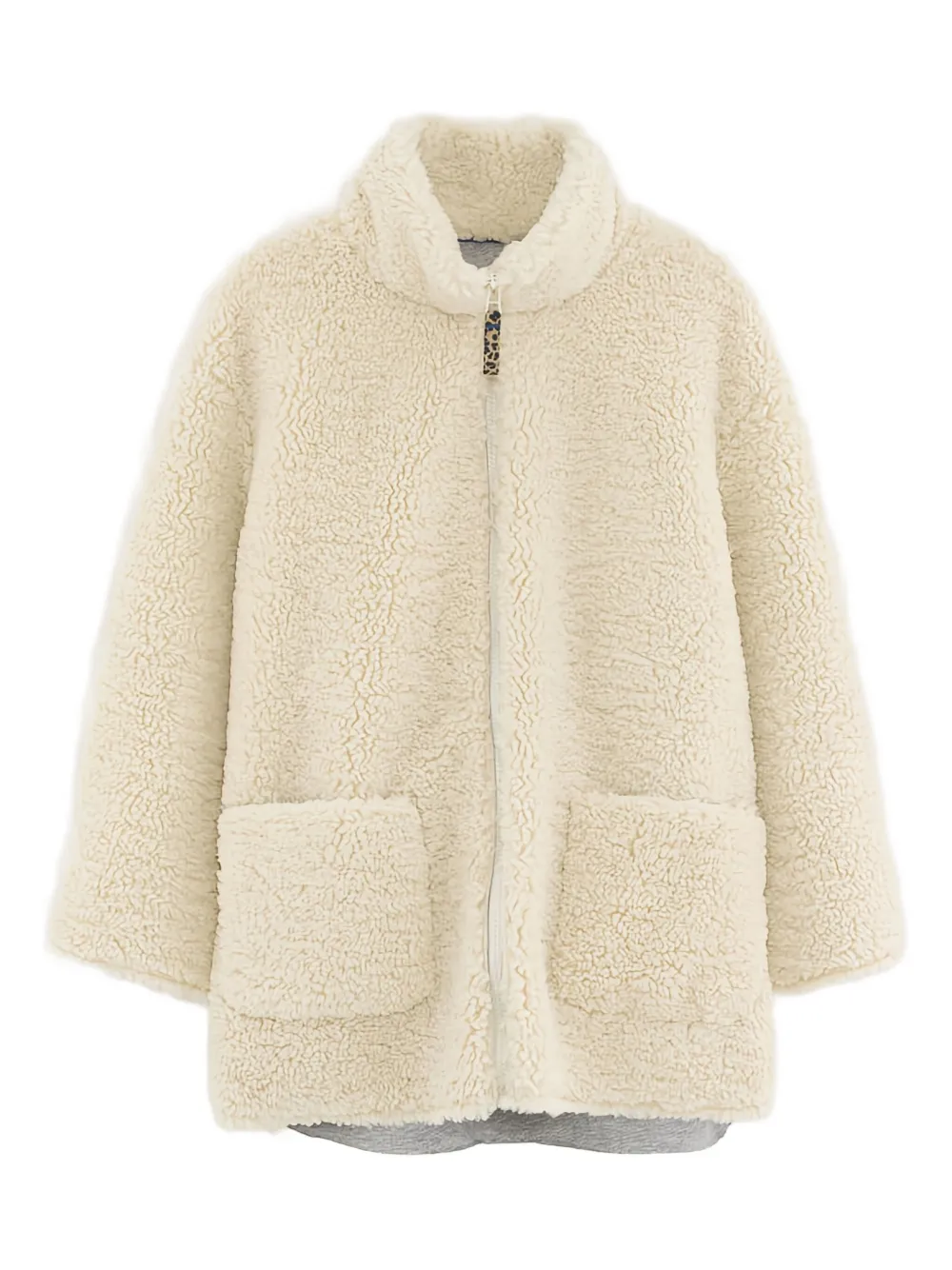 

Плюшевая куртка на молнии Bellerose Kids, нейтральный