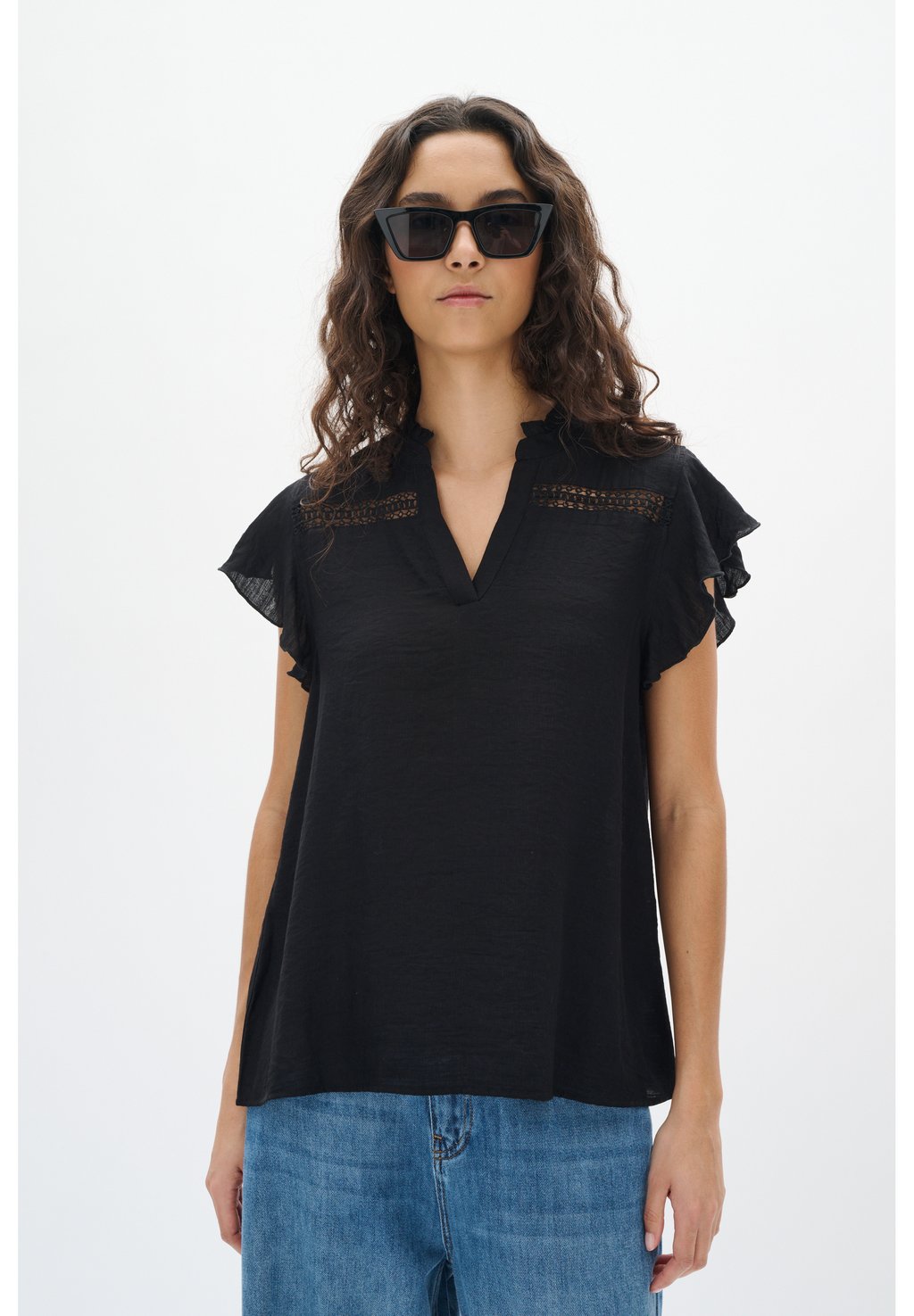 

Блуза IMAIW InWear, черный