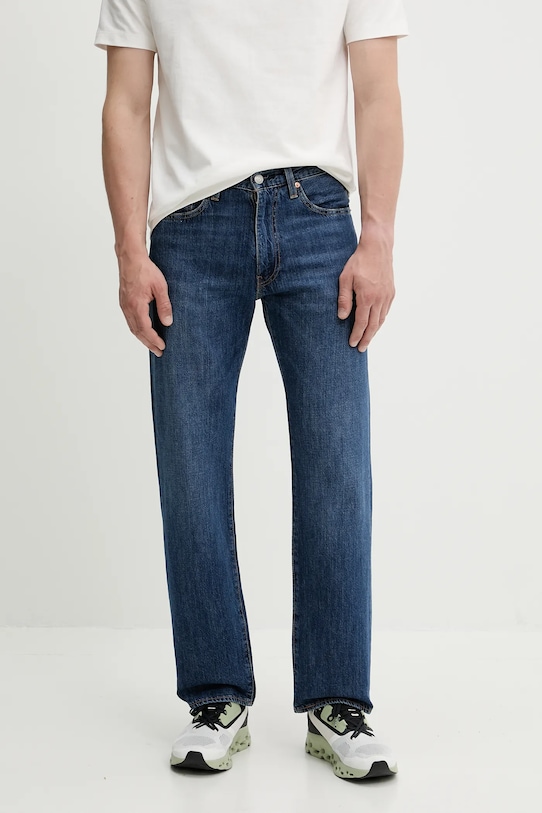 

Джинсы с добавлением льна 555 Relaxed Straight Levi'S, темно-синий