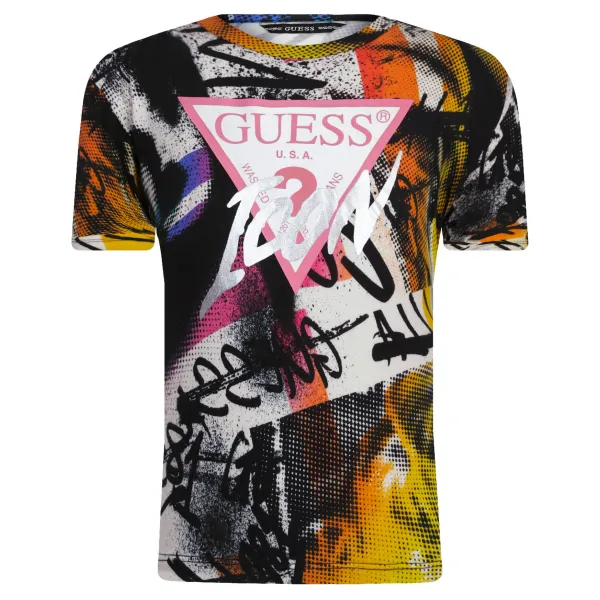 

Футболка стандартного кроя Guess, мультиколор