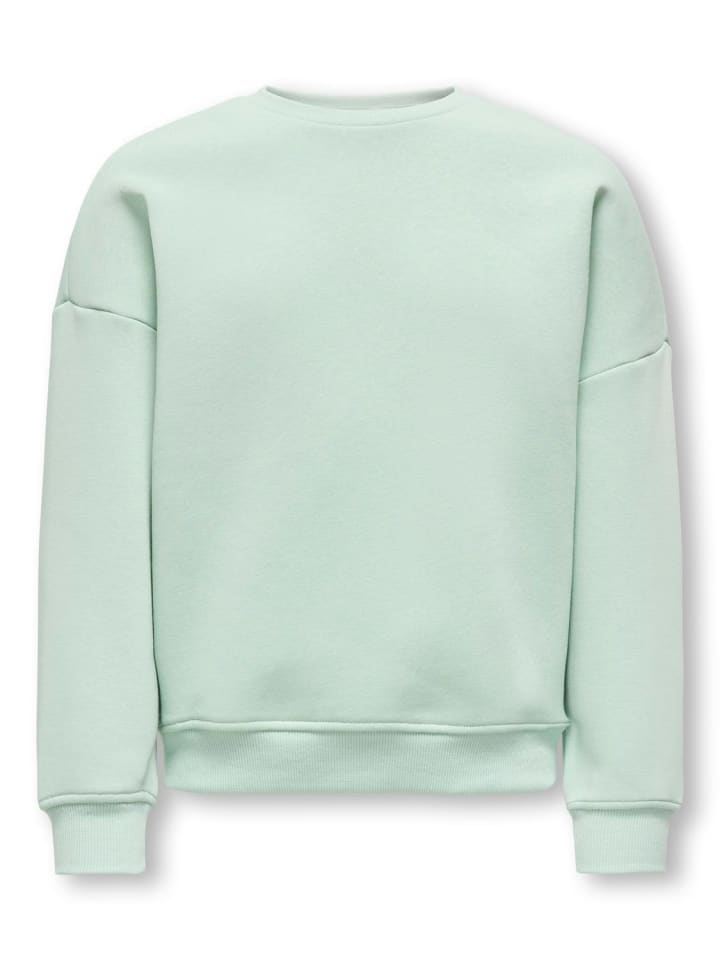 

KIDS ONLY Толстовка KOGSWEAT L/S CREW OVERSIZE SWT цвета аквамарин