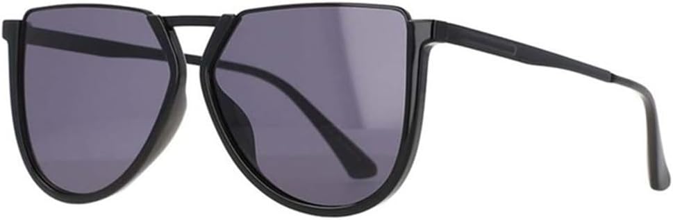 

Солнцезащитные очки Polygon Metal с индивидуальным дизайном, подходящие как для мужчин, так и для женщин, модные, с защитой от УФ-излучения UV400, в винтажном стиле MTZJH, Black