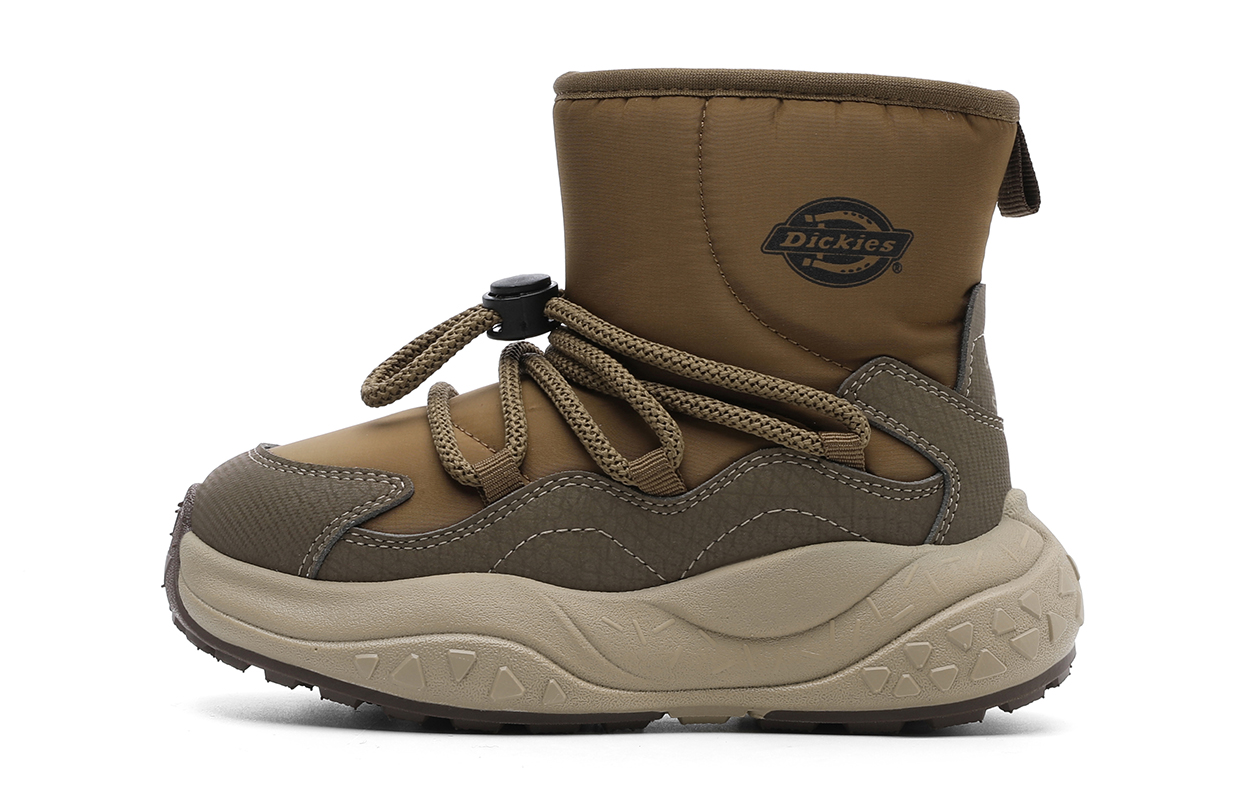 

Высокие повседневные кроссовки для детей Dickies, коричневый