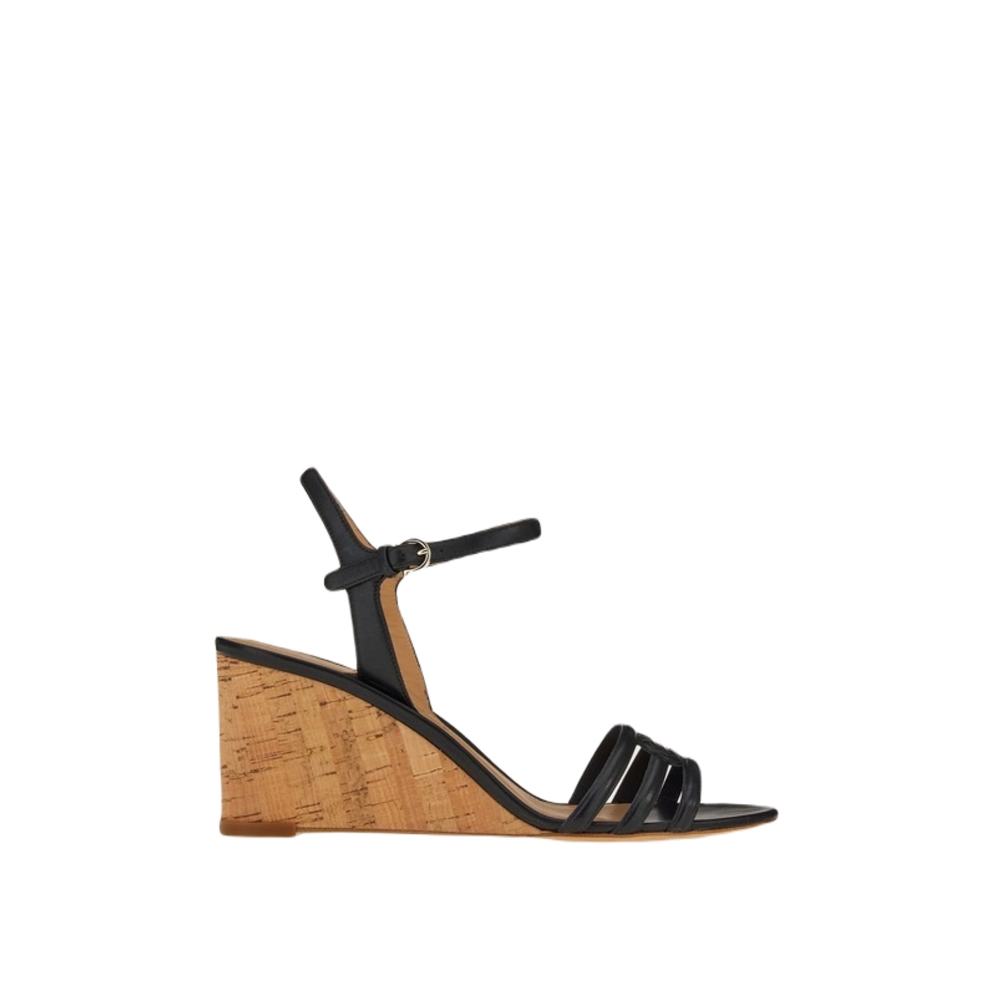 Феррагамо Фьери 70 С женские сандалии коричневые, черные Salvatore Ferragamo