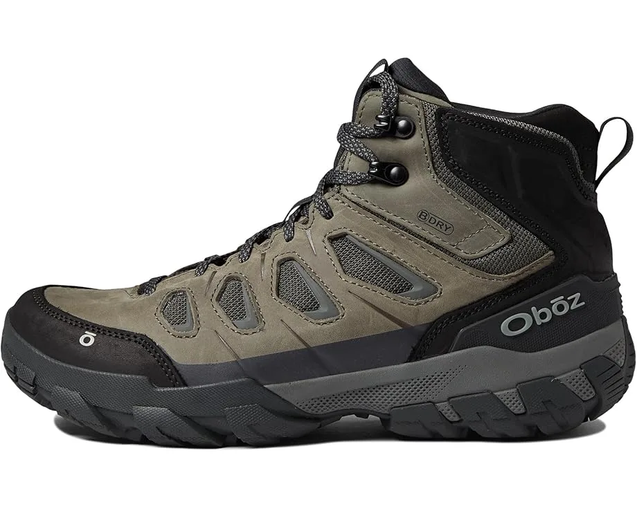 Ботинки Oboz Sawtooth X Mid B-DRY, Charcoal — фото 4