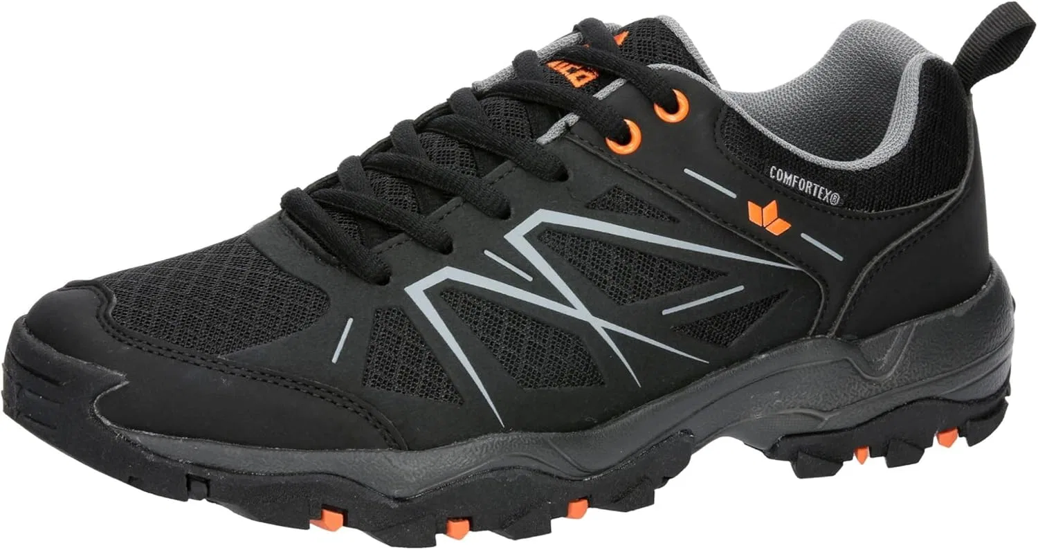 Мужские треккинговые туфли Lico Kadoka, Black / Grey / Orange