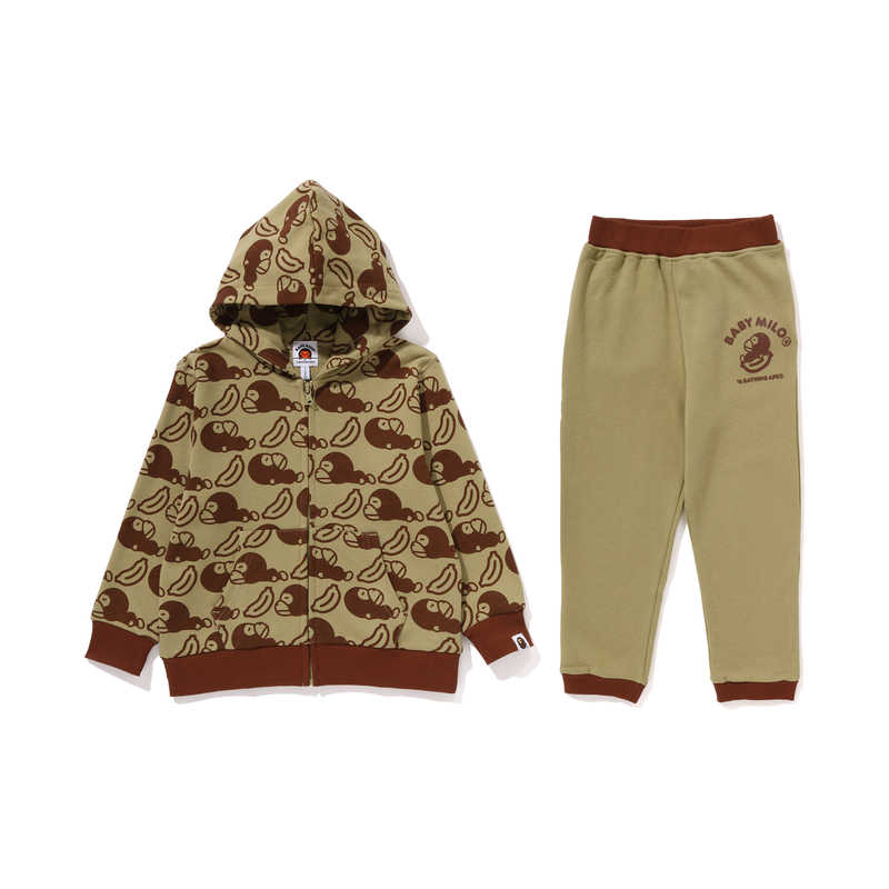 

Повседневная спортивная одежда для детей A BATHING APE, кофейная футболка BWX