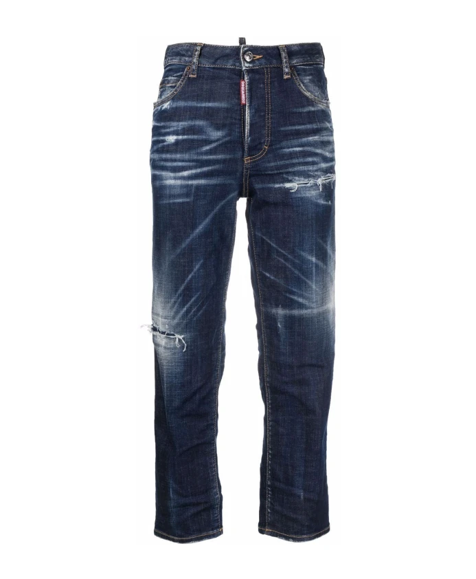 

Прямые джинсы женские. Dsquared2, синий